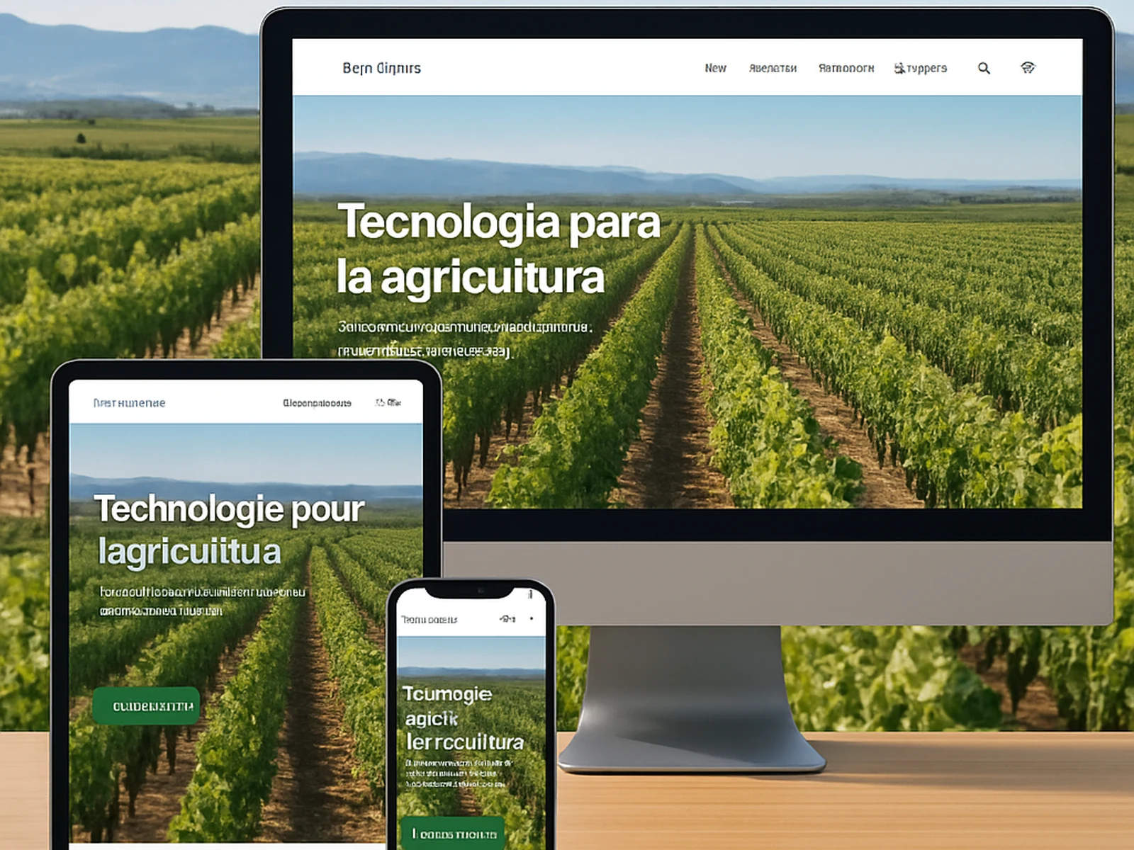 AgriTech Espana: full website localization for EU market entry.