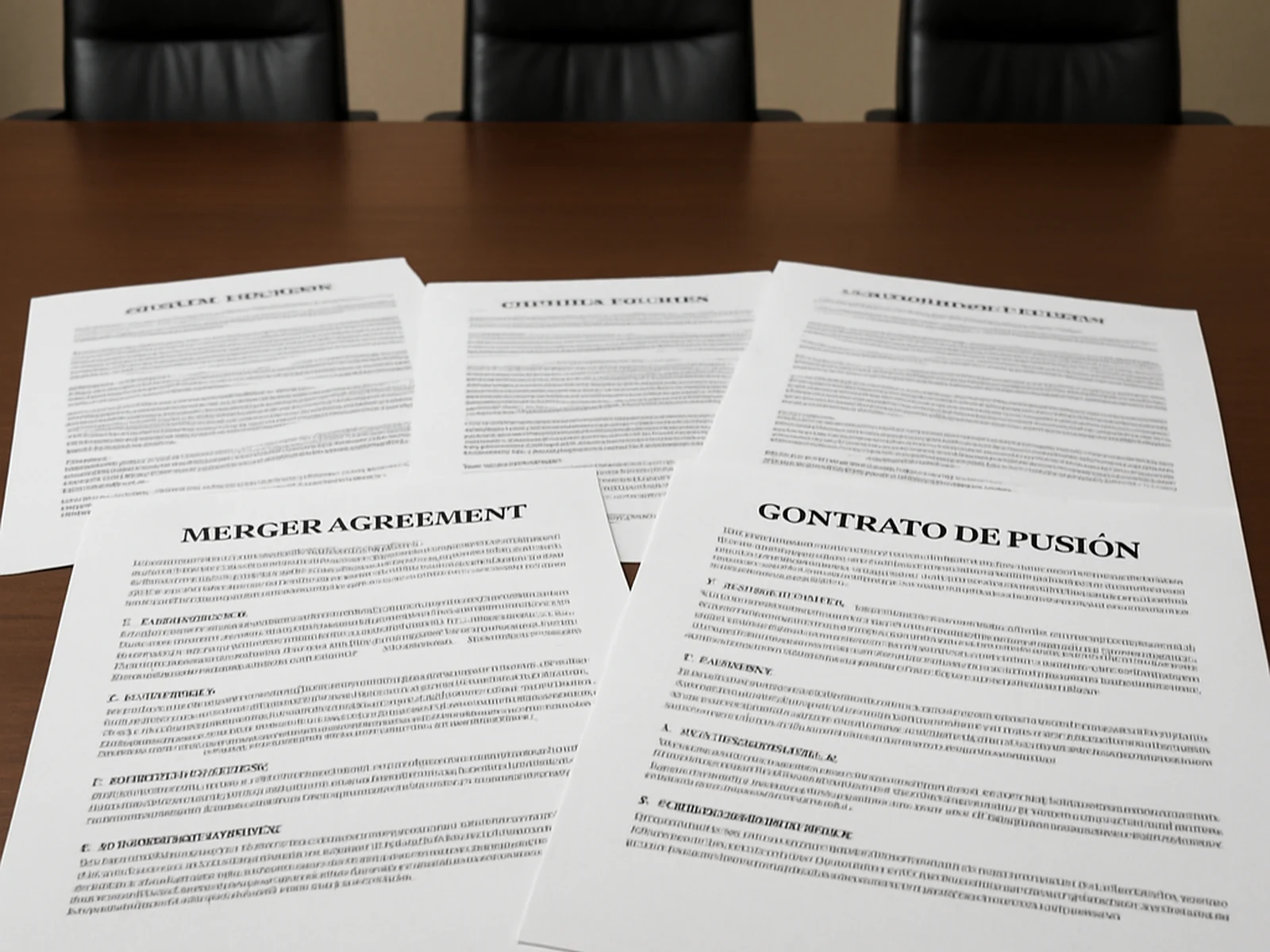 Cross-border merger: 200-page legal package translated in 72 hours.